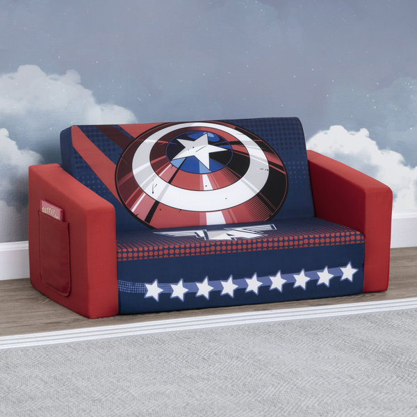 Avengers Cozee Flip Out Kids Sleeper Sofa